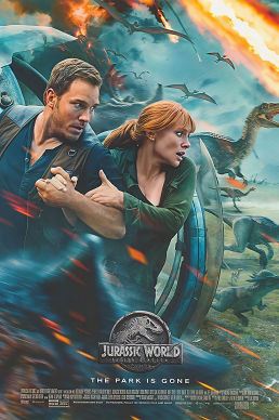 Affiche de Jurassic World: Fallen Kingdom (2018)